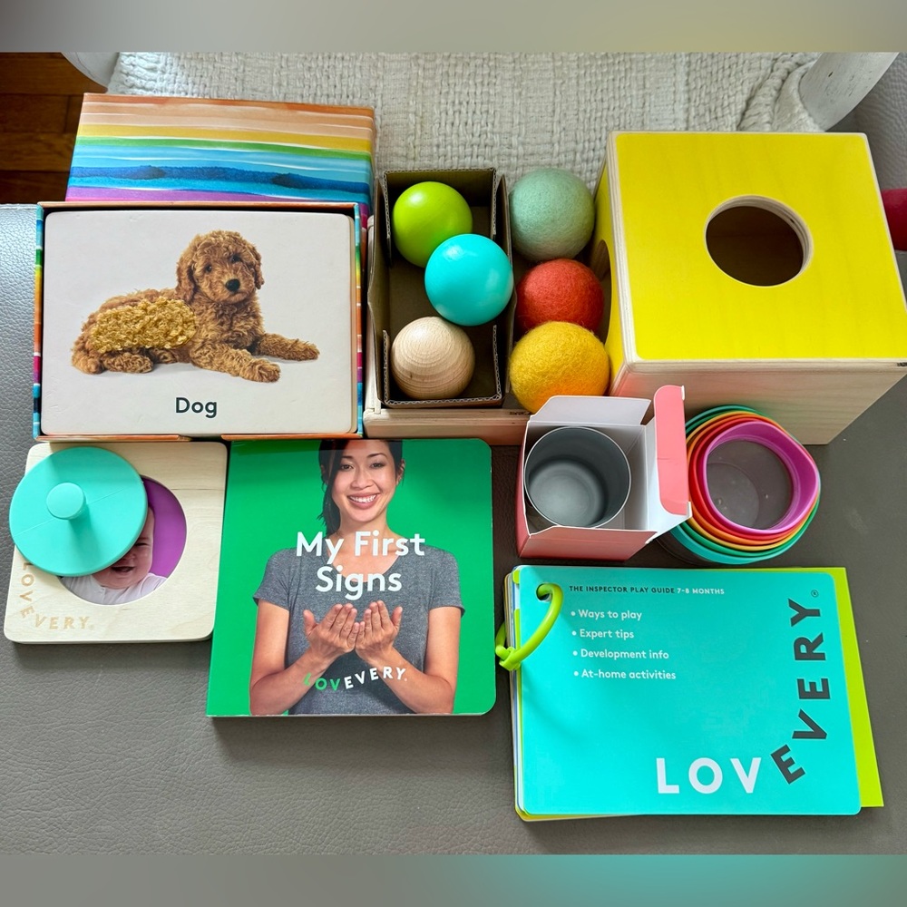 Lovevery The Inspector Play Kit: 7-8 months Wooden Montessori Toys
